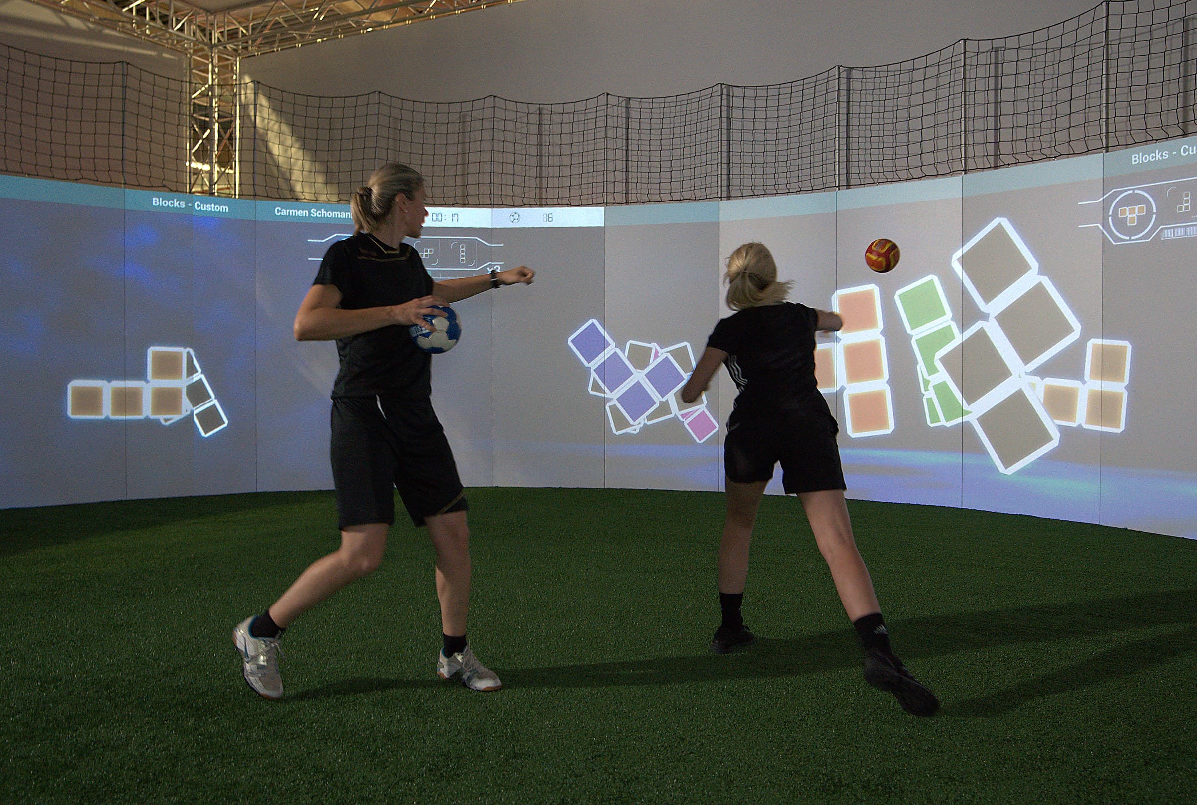 SoccerBot360 in Aktion